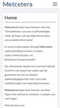 Mobile Screenshot of metcetera.nl